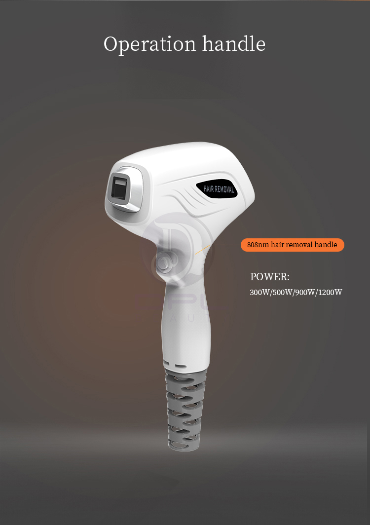 2 in 1 High-quality Portable 808 Diode Laser Professional Skin Rejuvenation Hair Removal Machine