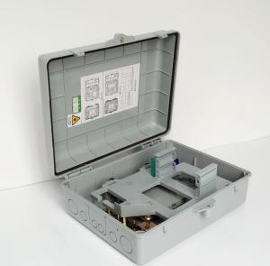 Quality Pole Mounted Plastic Optical Distribution Box 1x16 , 340*265*120mm wholesale