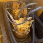 Backhoe 225 Korean Used Hyundai Excavators Height 12500mm Used Small Excavator