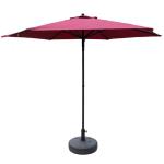 Aluminum Frame Leisure Outdoor Garden Patio Beach Umbrella Canopy with Middle