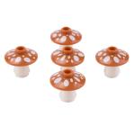 100pcs ABS colorful city field streetscape accessories plant mushroom building