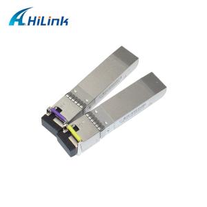 Quality Simplex LC SMF Transceiver Module BiDi SFP+ 1490nm 1550nm 80km DOM wholesale