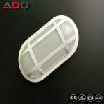 IK09 Oval White Aluminum 24W PP 2400LM LED Bulkhead Lamp