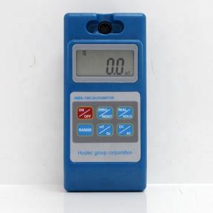 Quality Popular Electronic Blue Hand Held HGS-10C Digital Gauss Meter wholesale