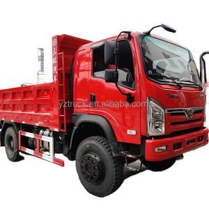 Quality Dongfeng 4x4 Dump Truck Optional Specifications and Cargo Tank Dimension 3800*2500*800 wholesale