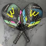 3K Carbon Fiber Beach Tennis Racket Rough Grit Surface Tennis Padel with