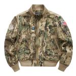 Zipper Heavy Winter Jacket Causal Bomber Mens Varsity Jacket