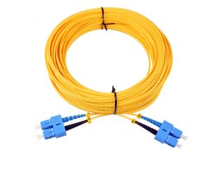 Quality 10m 20m 30m SM Duplex SC FTTH Optical Fiber Patch Cord wholesale