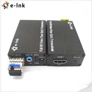 Quality 20km HDMI Fiber Optic Extender with External Stereo Audio wholesale