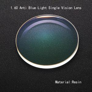 Quality 1.60 Anti Blue Light AR Coating Ophthalmic Lenses Finished Single Vision Lenses Glasses wholesale