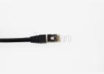 4 Pairs Cat7 Patch Cables 24AWG BC ROHS Jacket Shielded Pass Fluke Test
