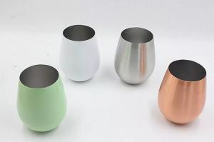 Quality Nature Color Stainless Steel Insulated Bottle 18oz 500ml Wine Glasses wholesale