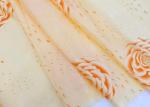 Wholesale Home Textile Light Color Golden Print Mattress Fabric 100 Polyester