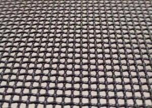 Quality Black 316 Stainless Steel Knitted Mesh , Mosquito 10 Gauge Wire Mesh wholesale