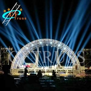 Quality Arch Aluminum Roof Truss System With Canopy Fashion Show Use wholesale