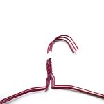 Q195 20.5cm Dry Cleaning Powder Coated Wire Suit Hanger