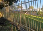 Decorative PVC Coated Welded Tubular Steel Fence