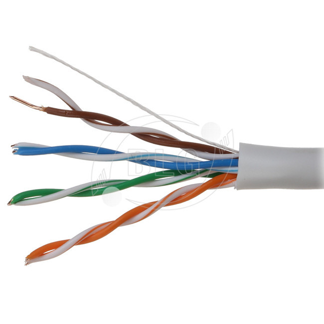 1000FT UTP Cat5e Networking Cable 24AWG CU 4 Pairs Pass Fluke Test