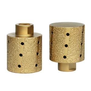 Quality CNC Cutting Diamond Sink Wheel Vacuum Brazed Milling Finger Bits for Milling Machine wholesale