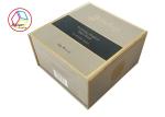 Matte Varnish Cosmetic Gift Box Membrane Surface With PVC Insert
