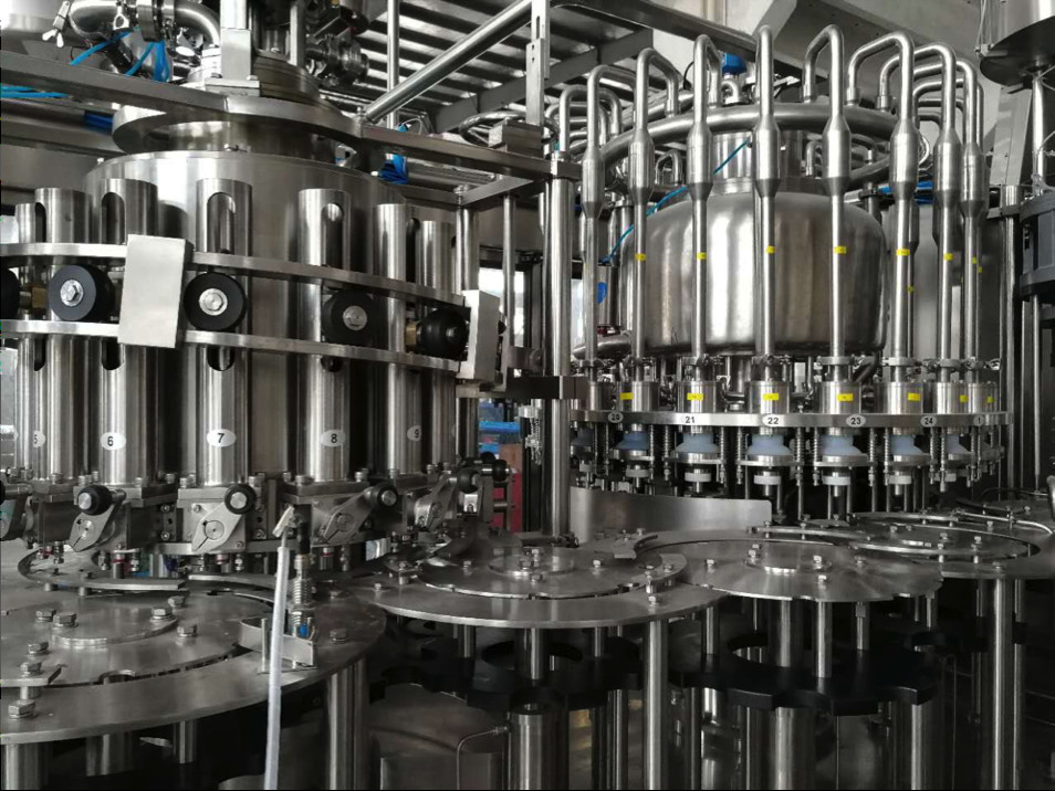 500ml PET Bottle Filling Machine For Juice With Normal Standard Cap
