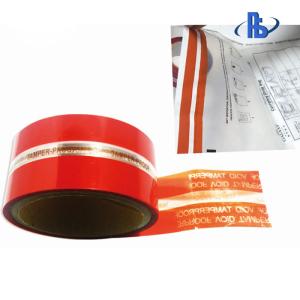 Quality Anti Tamper Security VOID Tape For Shipping Courier Services / Banks wholesale
