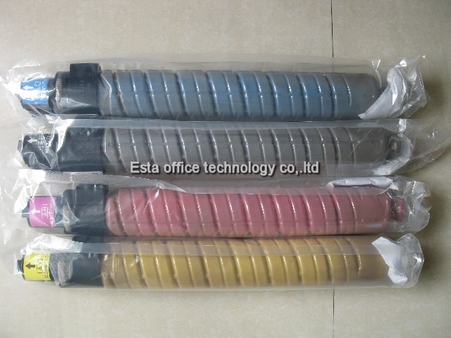 Compatible Mp C3300 Cyan Ricoh Toner Cartridges For Mp C2800