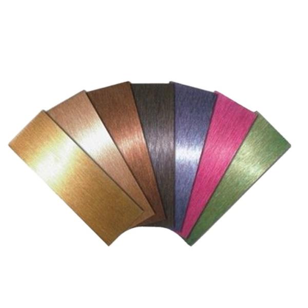 Cheap 0.2mm-150mm Golden Mirror Stainless Steel Sheet 304 For Building Decoration for sale
