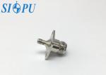 N Female To SMA Female Coax RF Adapter Flange Mounted