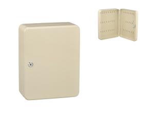 Quality Durable Powder Coated Metal Key Safe / Wall Mounted Key Cabinet Lock With 2 Keys wholesale
