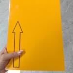 3003 2.85MM Thickness PVDF Color Coated Aluminum Sheet For Advertising Board