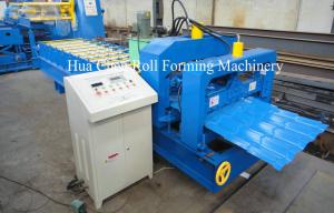 Quality High Efficiency Glazed Steel Tile Roll Forming Machine 380V 50Hz 3 Phase wholesale