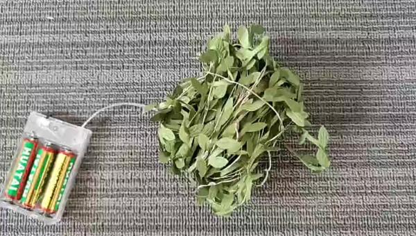 Cheap Artificial Ivy Garland Fake Vines Green Leaves Hanging Vine Fake Plants LED Outdoor String Lights for Wedding Party Garden Wall for sale