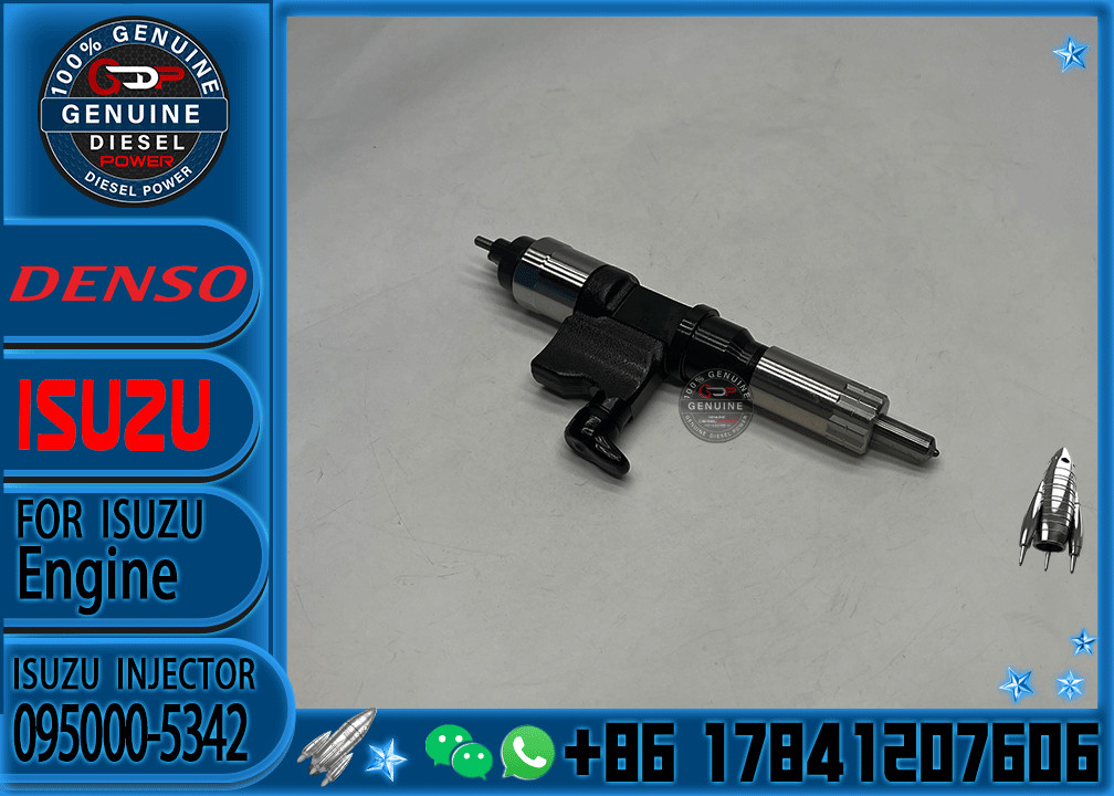 High Quality Diesel Fuel Injector 095000-5342 Common Rail Injection Nozzle 8-97602485-2 For ISUZU 4HK1