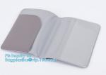Promotional Customized color PVC travel Passport Cover, Ticket Holder Travel