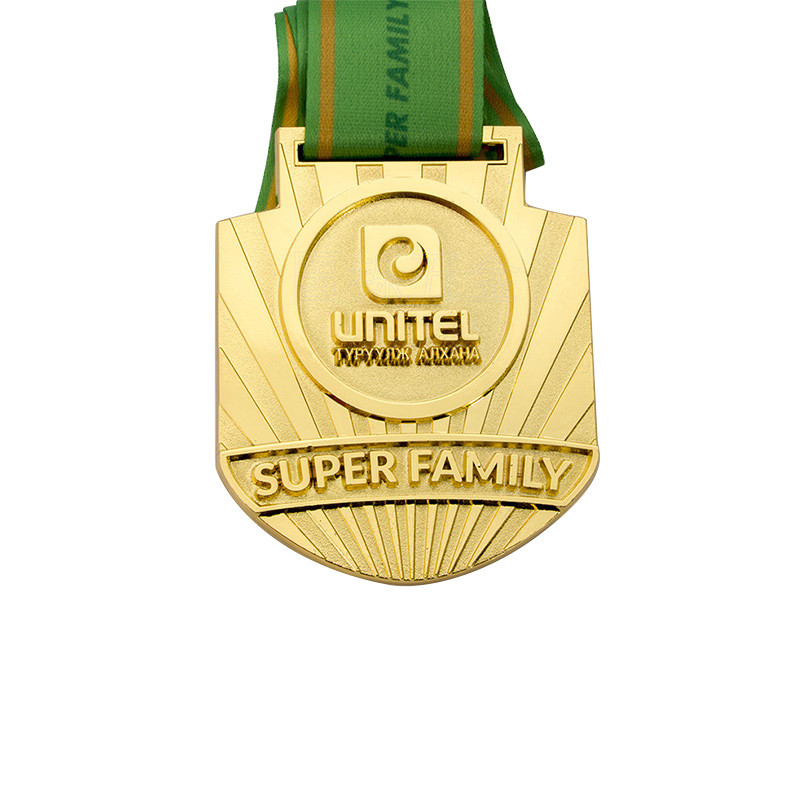 3D Gold Metal Marathon Sport Medal Running Award Zinc Alloy
