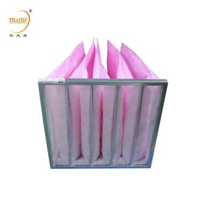 Quality Synthetic Fiber Medium Efficiency Bag Air Filter Pocket wholesale