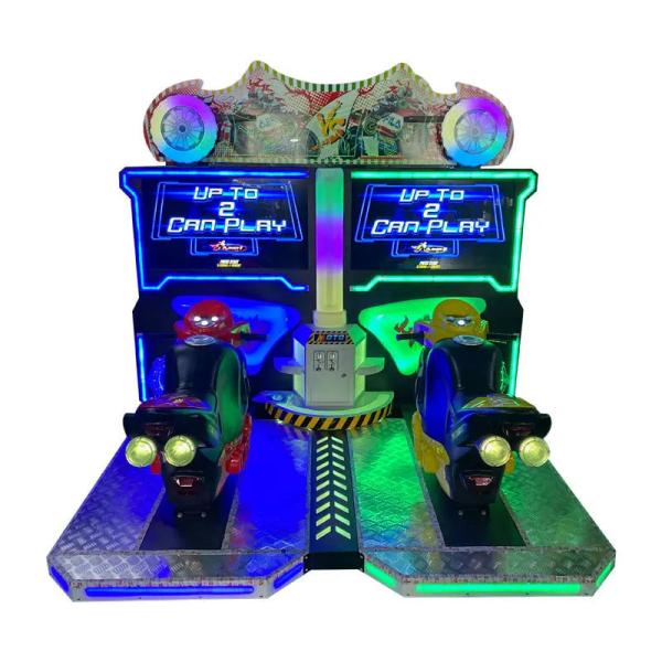 Super Bike 2 FF Twins Motor Hot Sale RAW Racing Game Arcade Coin Operated Game