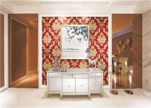 Quality Classic Vintage Floral Wallpaper Lightweight For Wall Background , Non - Pasted wholesale