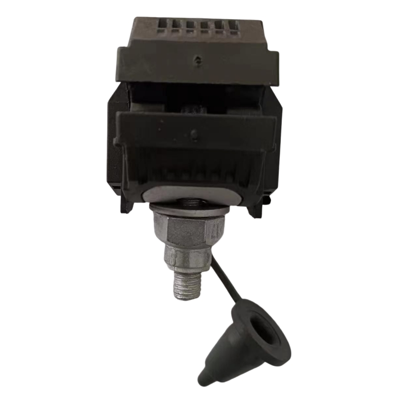 45*45*54 Size Fiber Tension Clamp for Overhead Black Suspension Outdoor Waterproof