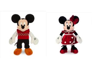 Quality Christmas Minnie Mouse and Mickey Mouse Disney Plush Toys 40cm wholesale