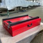 Red 40" Aluminum Dog Cages Collapsible Travel Dog Kennel Crate Folding Dog Box