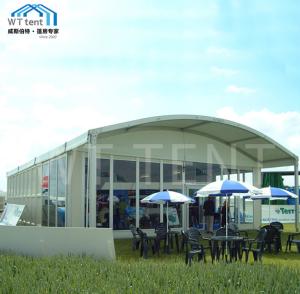 Quality Customized Arcum Tent / Large Marquee Tent Tear Resistant Trade Show Use wholesale