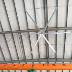 22ft Aipu Germany "Nord" motor large shop ceiling fans with 6blades