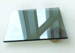 Grounding Edge 12.38mm Louver Reflective Tempered Glass Panels