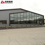 Superior Fire Protection Modern Steel Structure Workshop With Single Sheet Wall