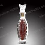 SGS Oval 500ml High Flint Whiskey Glass Bottle