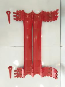 Quality Dual Channel ESP Cable Protectors / Pump Punching Cable Protector Customized Size wholesale