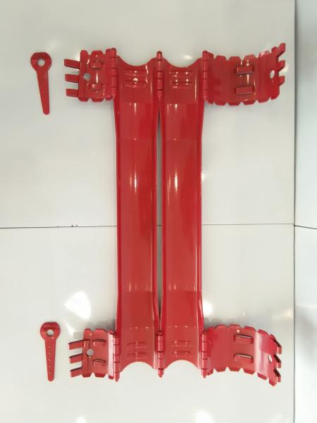 Dual Channel ESP Cable Protectors / Pump Punching Cable Protector Customized