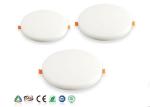 Round Plastic LED Slim Panel Light 18W 1800LM 80Ra Warm White ROHS